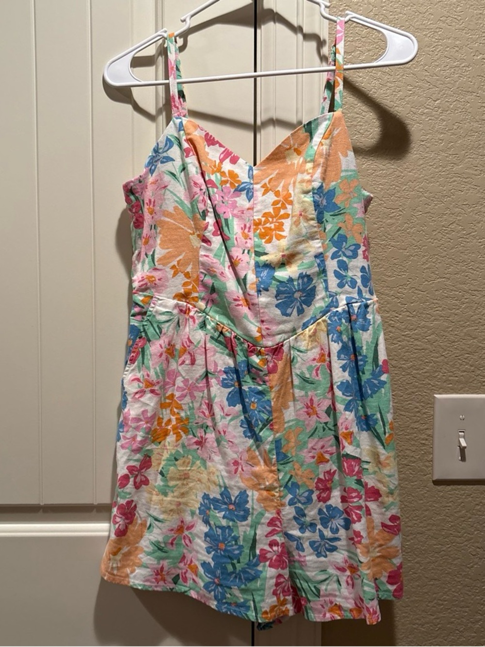 Old Navy Multicolor Floral Romper